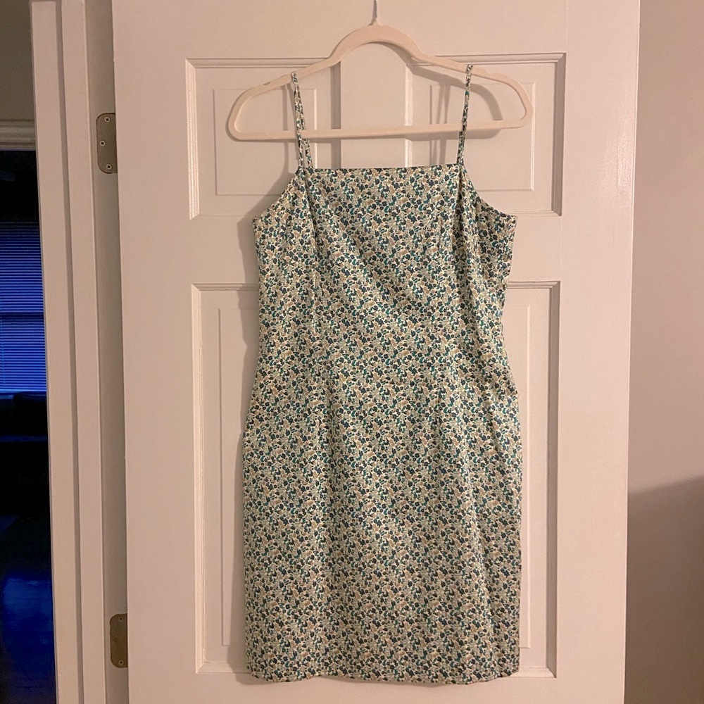 Floral Spaghetti Strap Dress